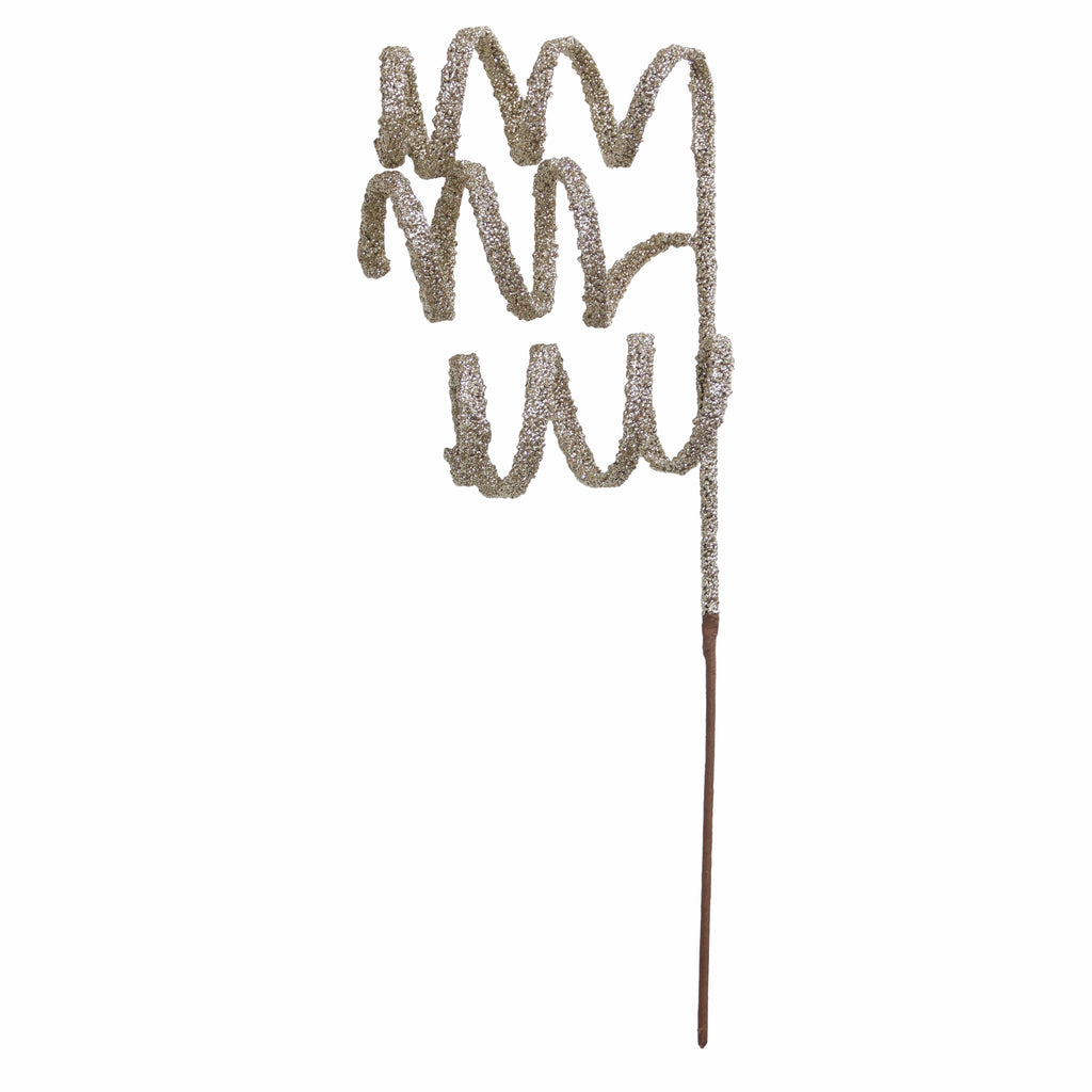 Stiel SWIRLY 78cm champagner