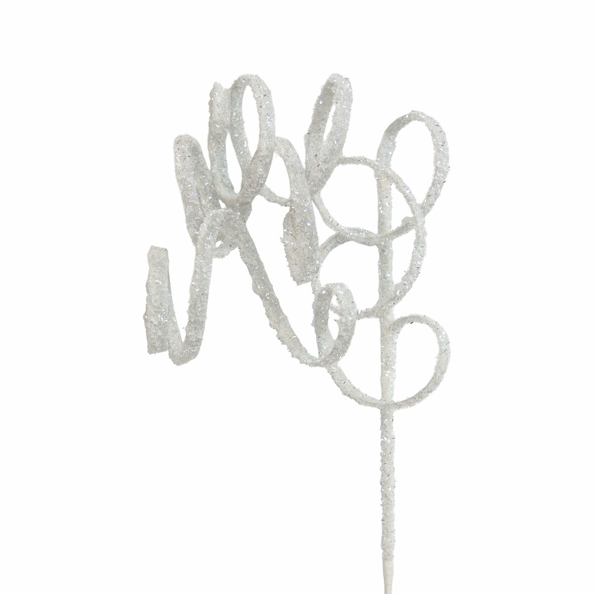 Stem SWIRLY 90cm white