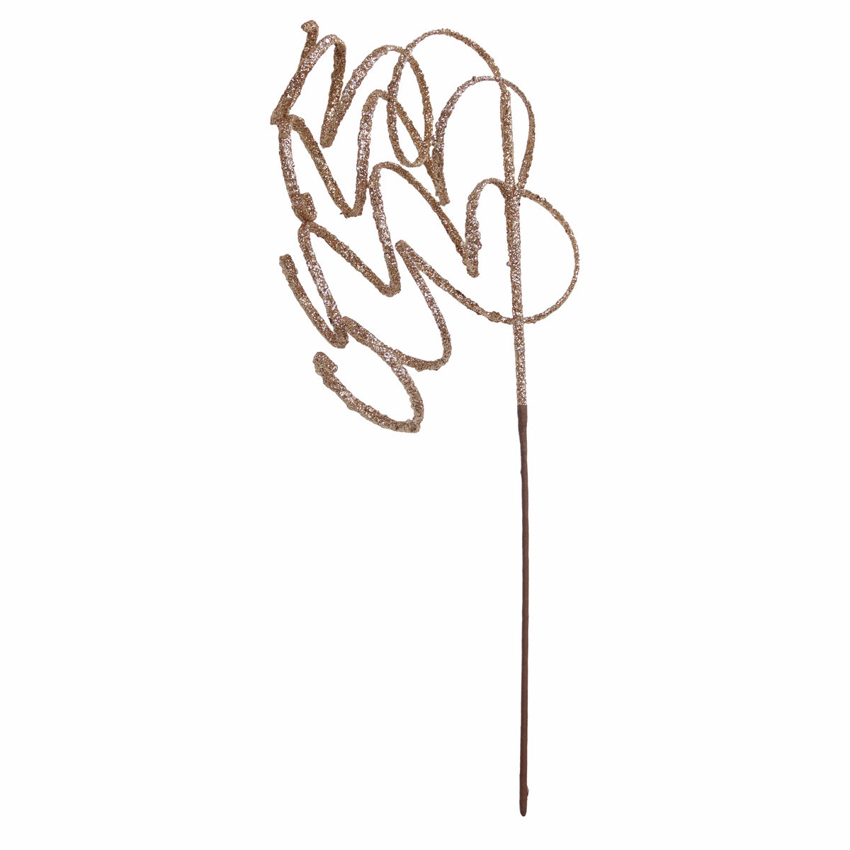 Stiel SWIRLY 80cm gold