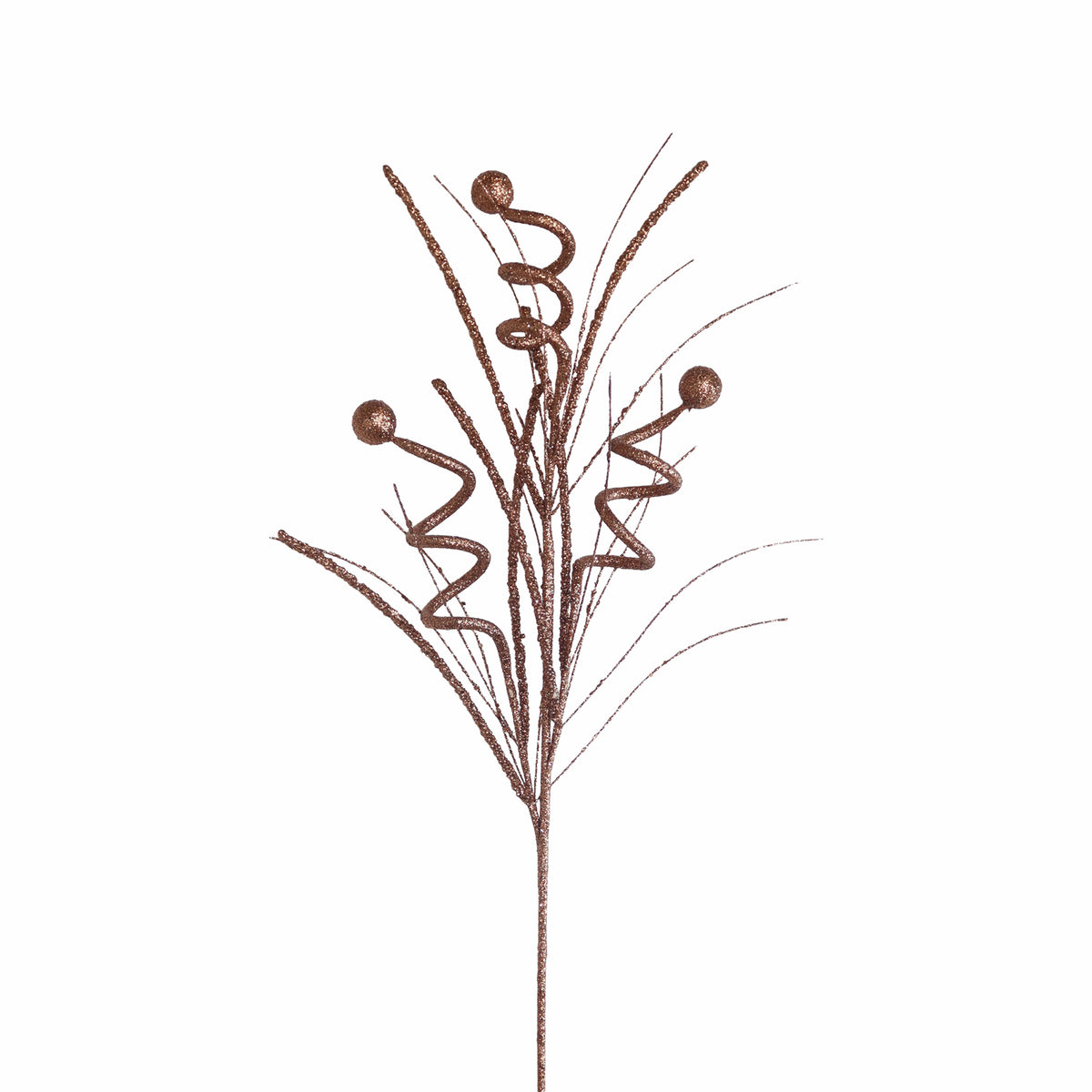 Stem SWIRLY 83cm brown