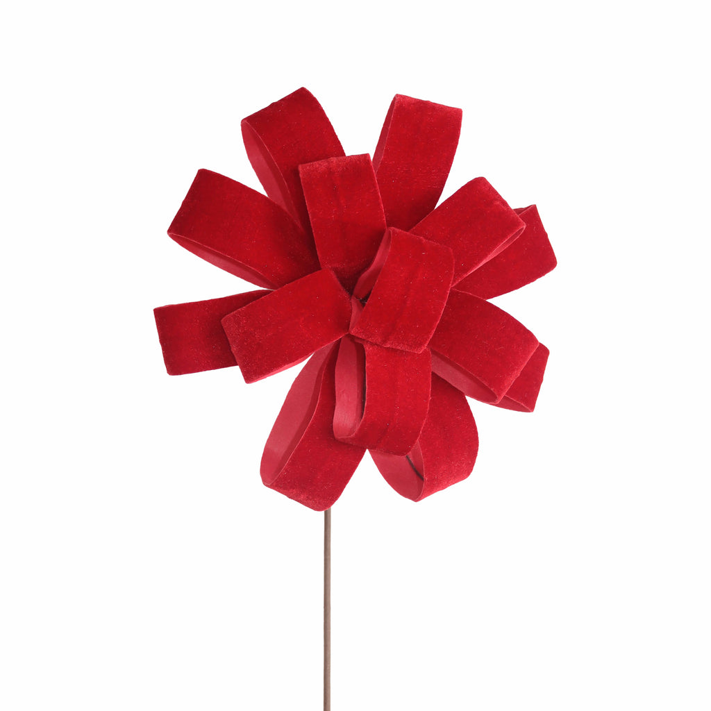 Stuurpen RIBBON 57cm rood