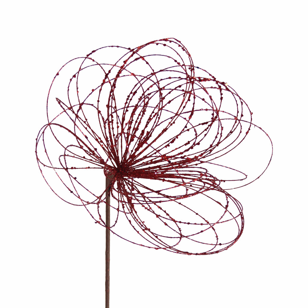 Flower POINSETTIA 63cm red