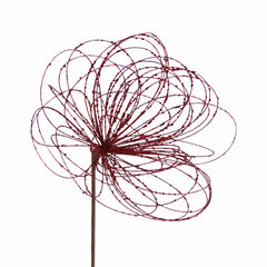 Bloem POINSETTIA 63cm rood