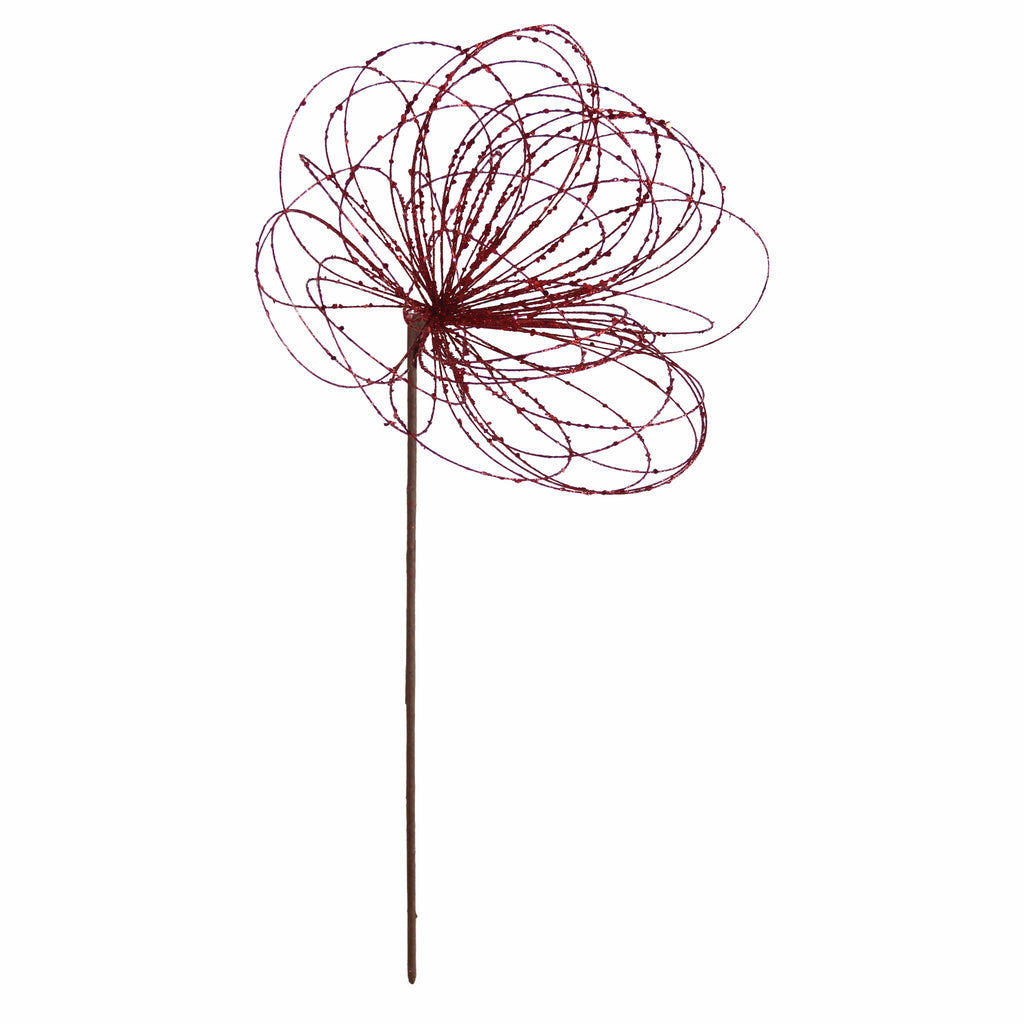Flower POINSETTIA 63cm red