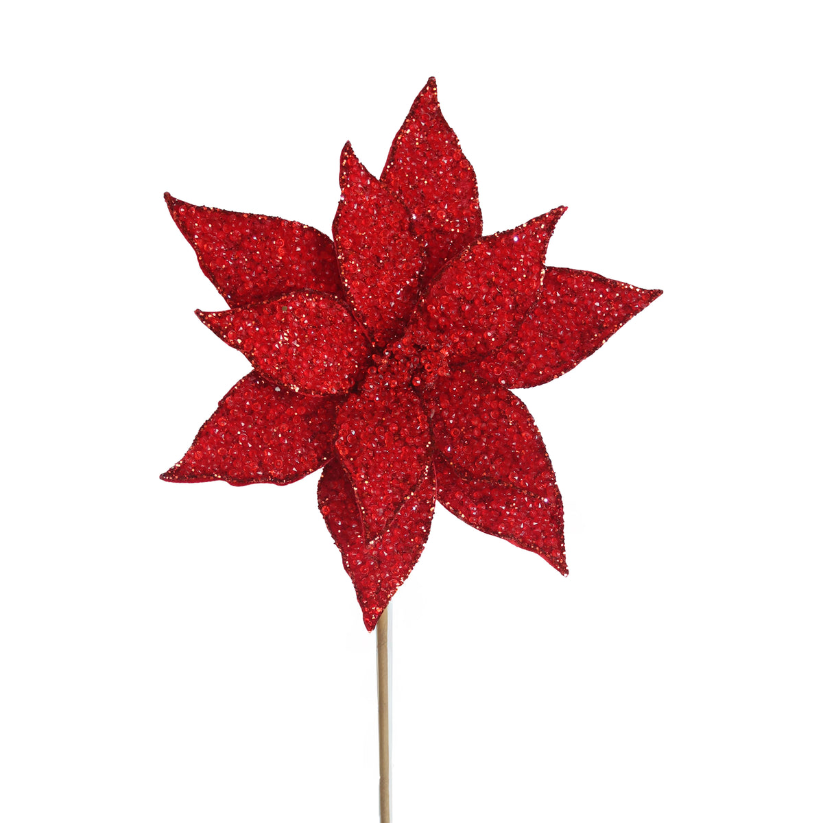 Flower POINSETTIA 60cm red