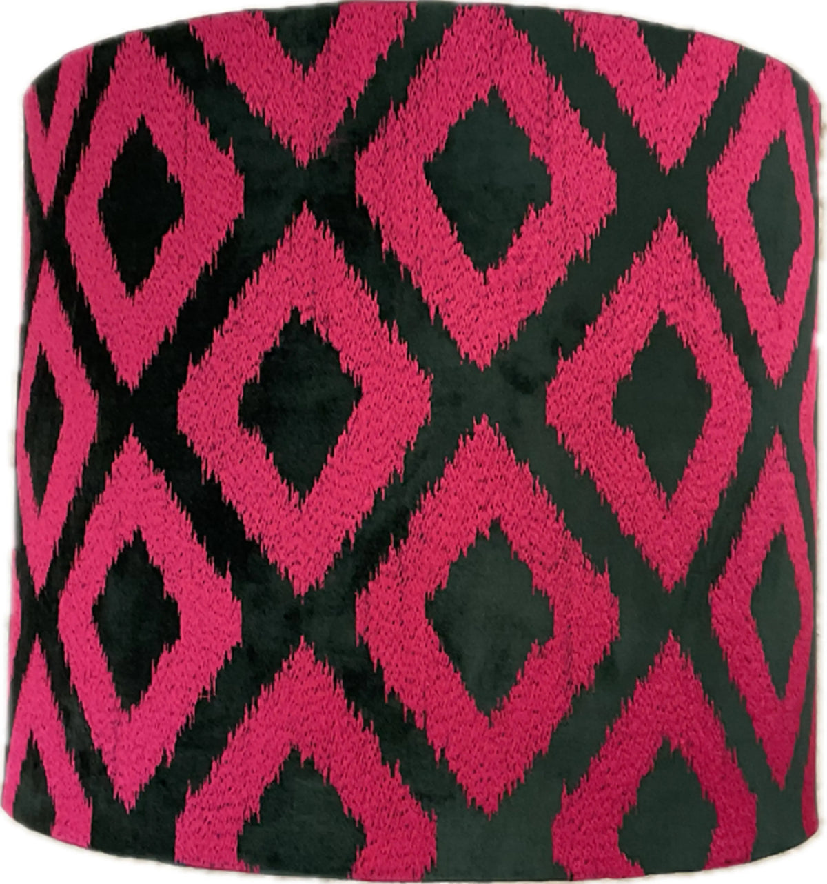 Shade dark green fuchsia velvet 45x45x38
