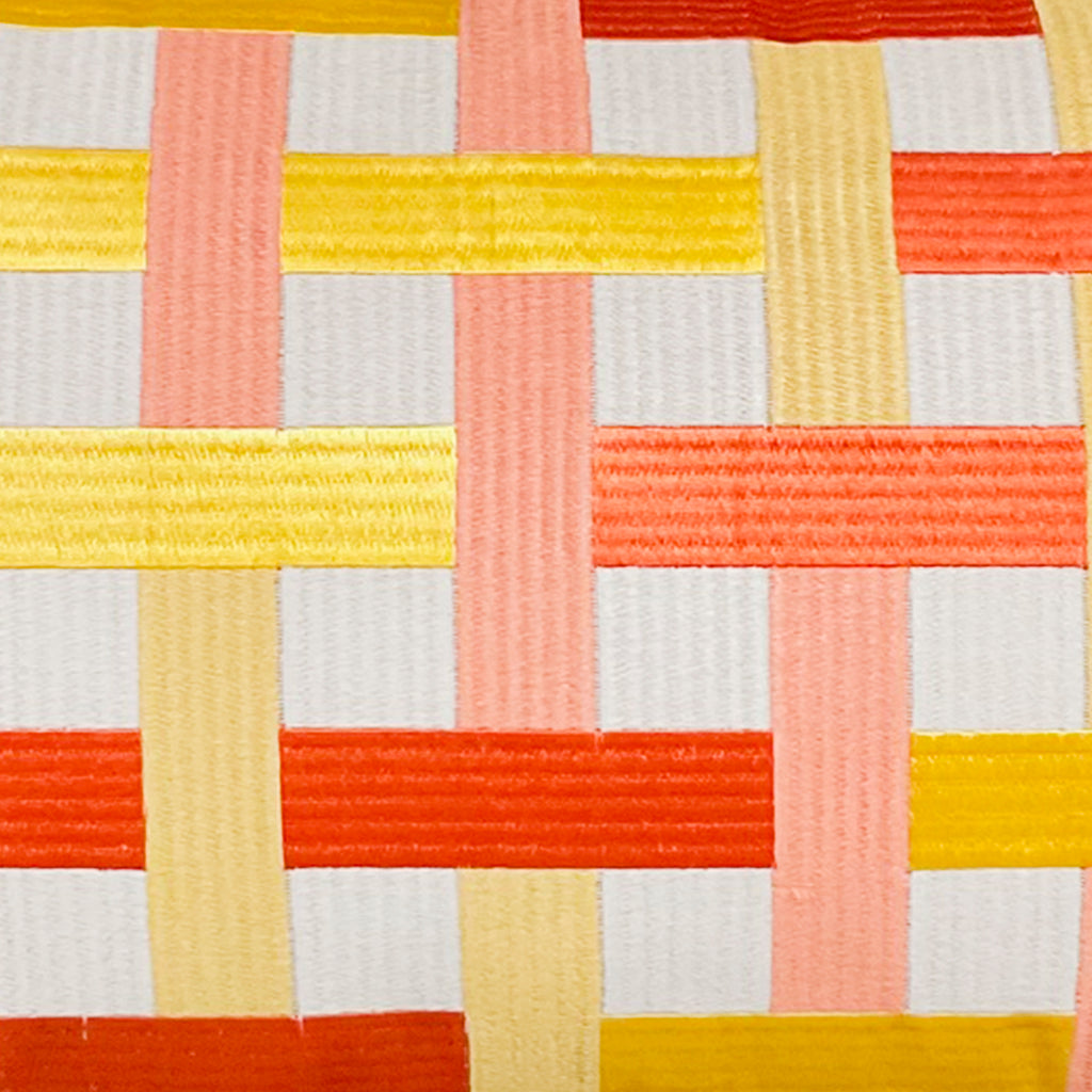 Cushion lines multi/natural CO 60x35