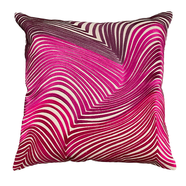 Cushion swirls purple/natural CO 50x50