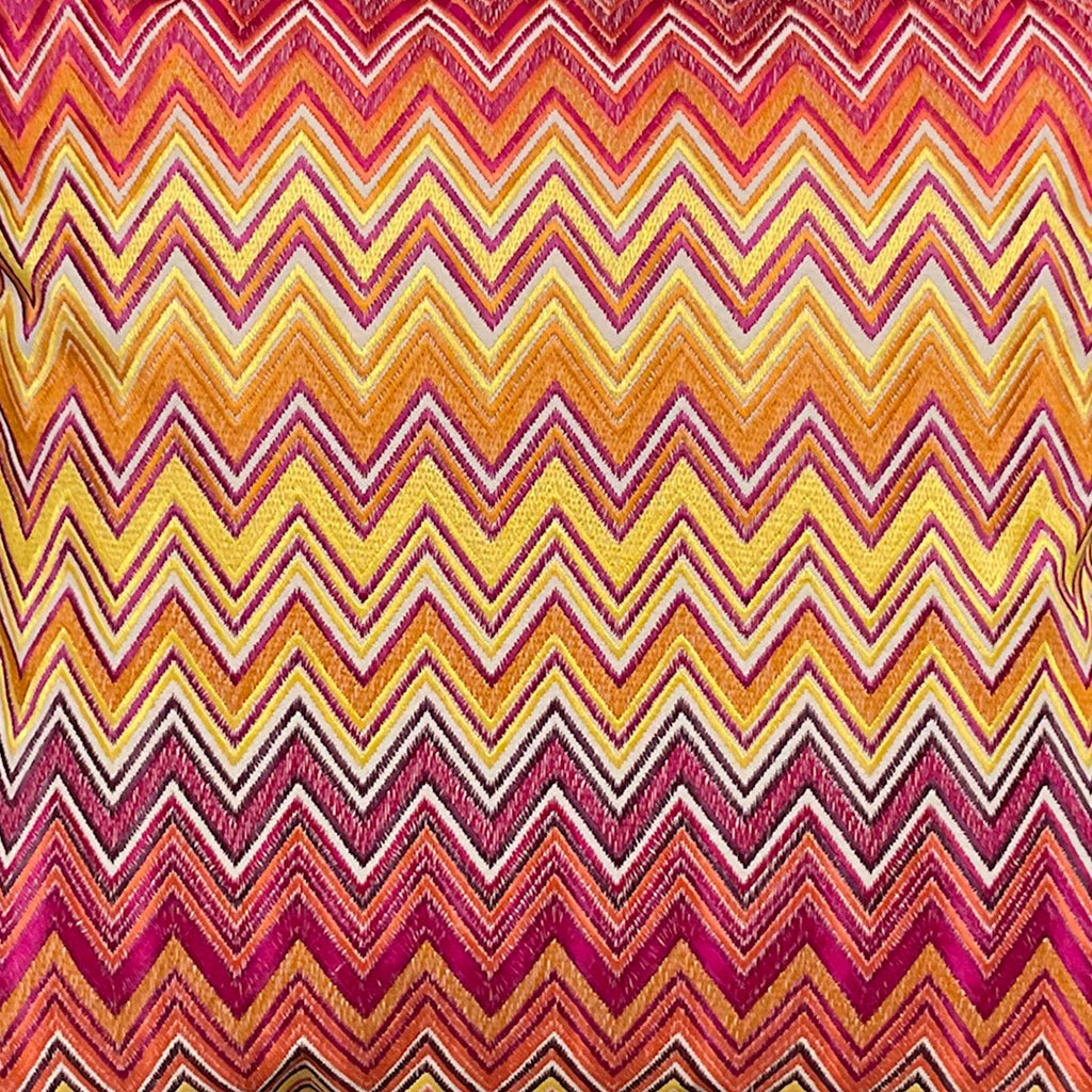 Cushion chevron multi/natural CO 50x50