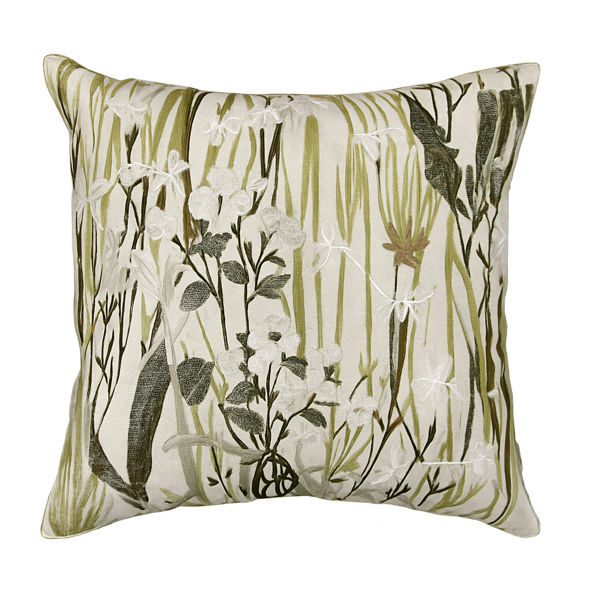 Cushion SELVA 50x50cm beige green
