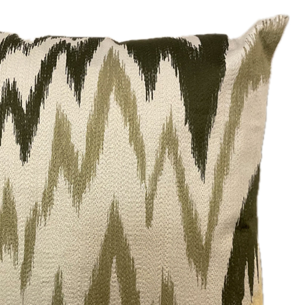 Kussen AYANA 50x50cm beige groen