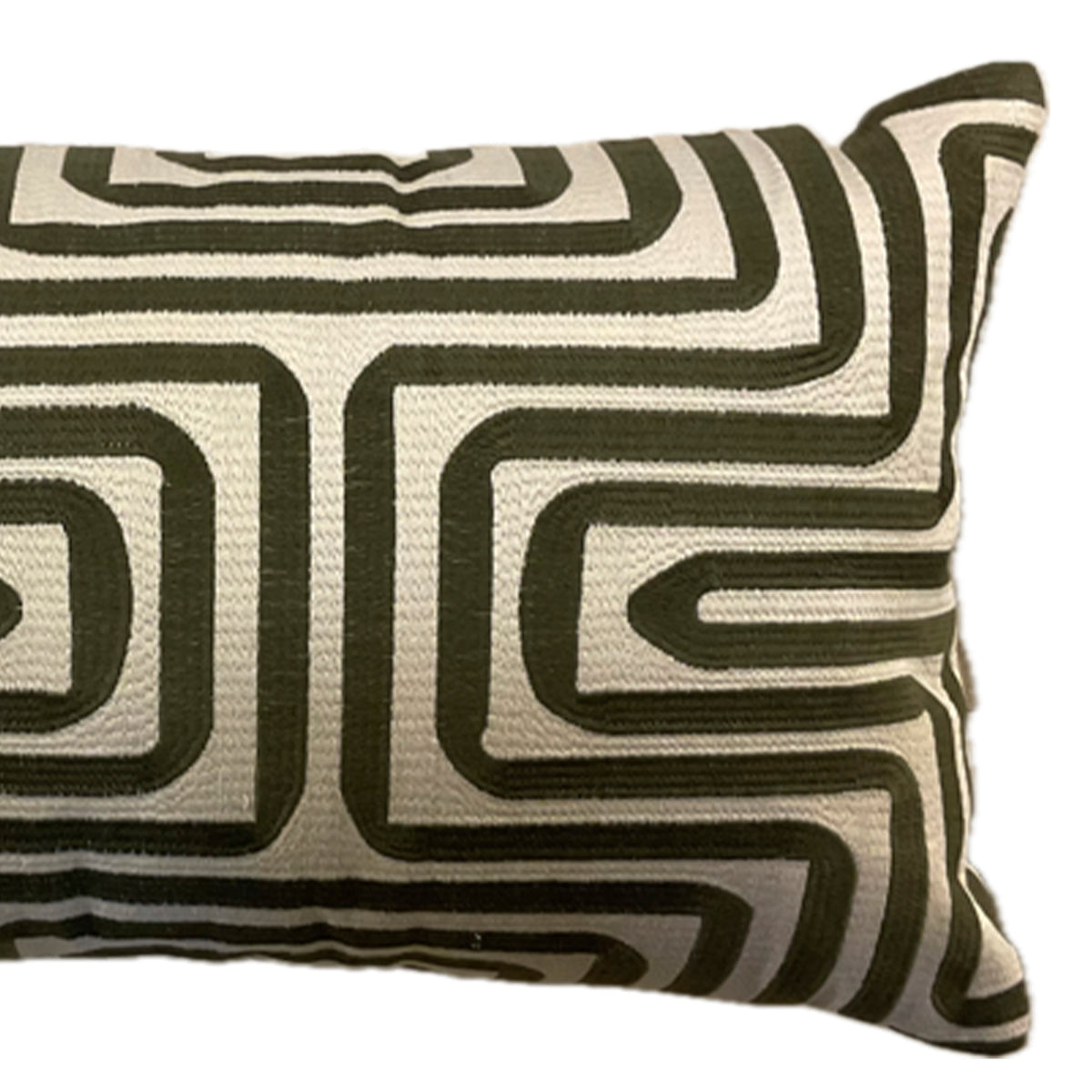 Kissen NALANI 60x35cm beige grün