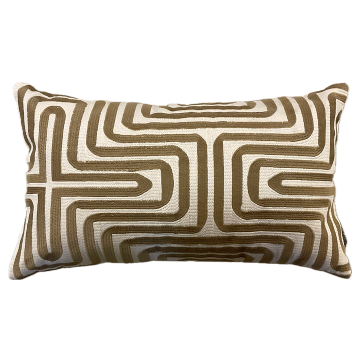 Cushion NALANI 60x35cm beige bronze