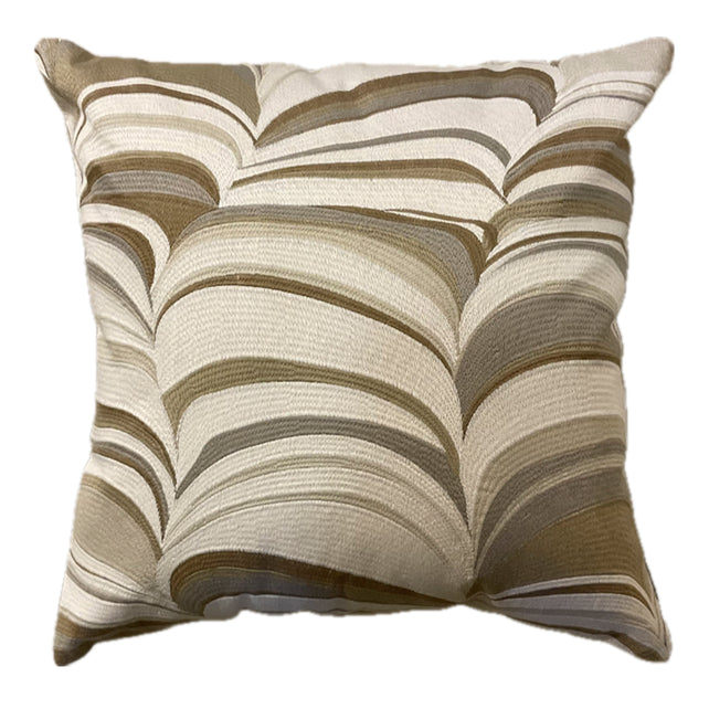 Kissen CAMILLE 50x50cm beige bronze