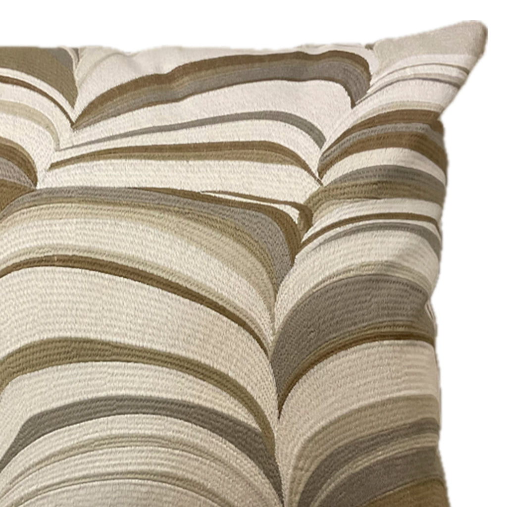 Cushion CAMILLE 50x50cm beige bronze
