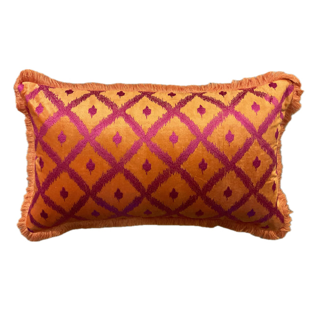 Sierkussen LUNA 60x35cm oranje