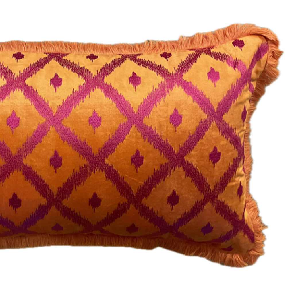 Sierkussen LUNA 60x35cm oranje