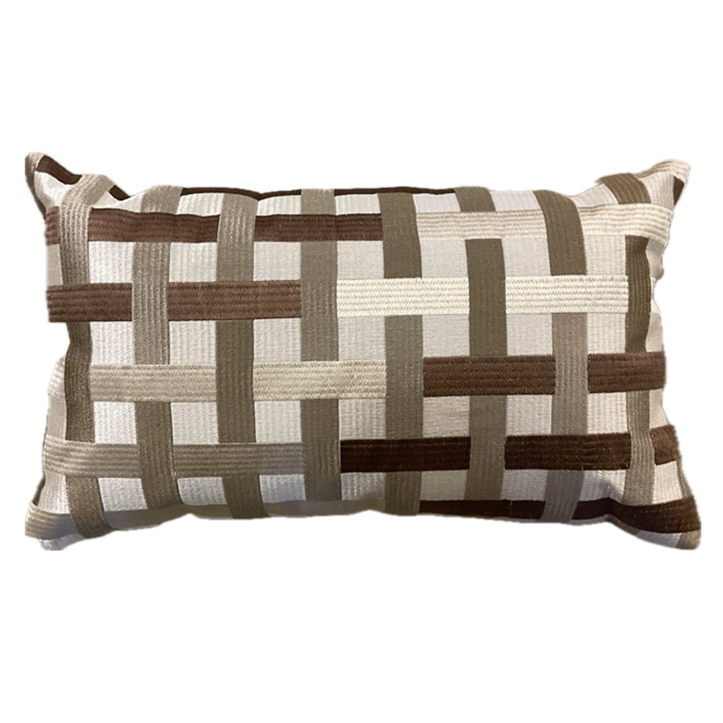 Kissen MEADOW 60x35cm beige braun