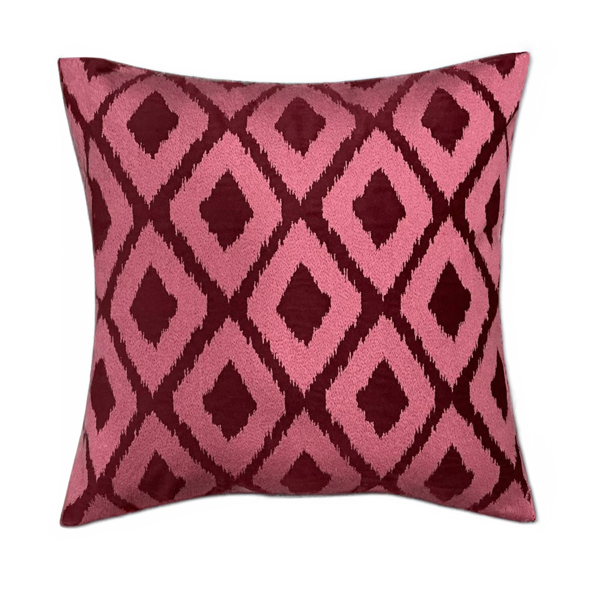 Cushion ELIORA 45x45cm burgundy red