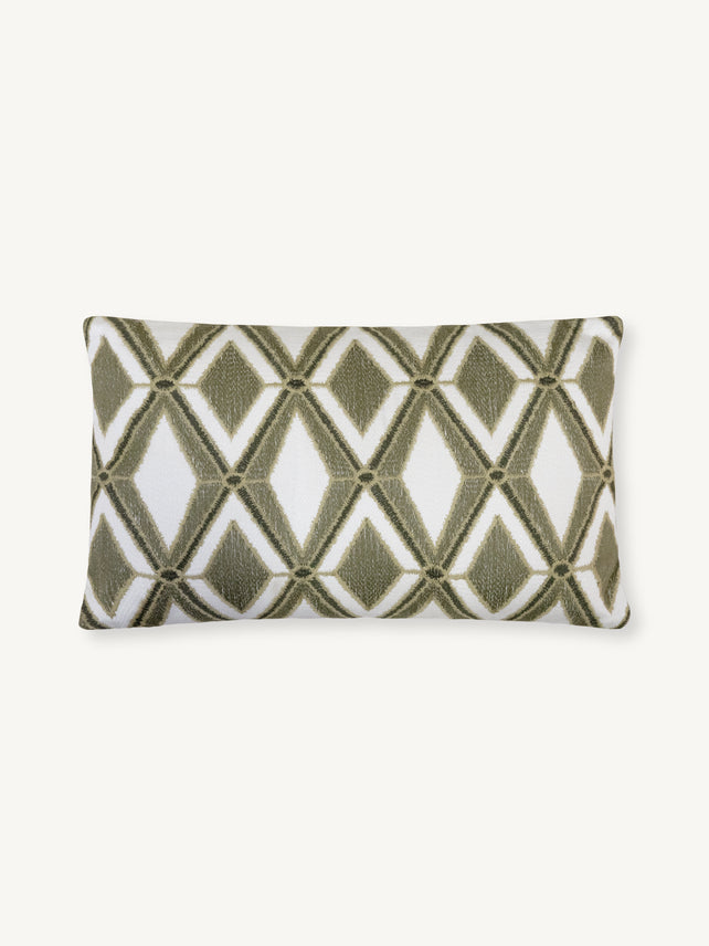 Cushion VALOE 50x30cm green