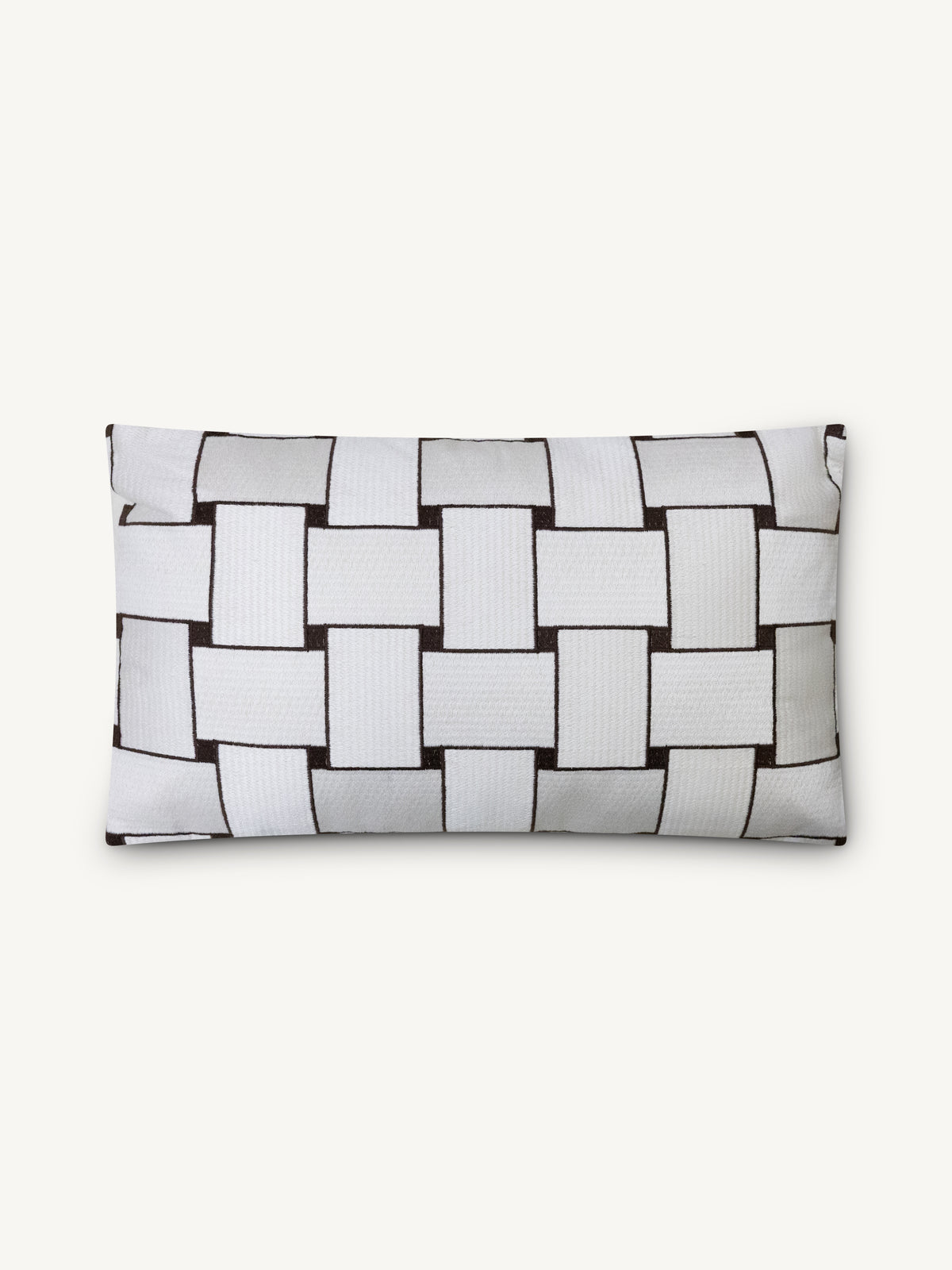 Cushion ELROND 50x30cm brown