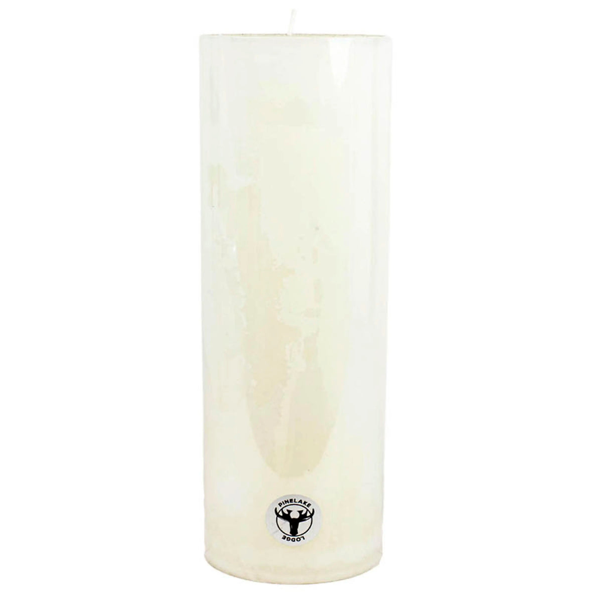 Candle pillar SET/2 rustic ivory 10x10x30