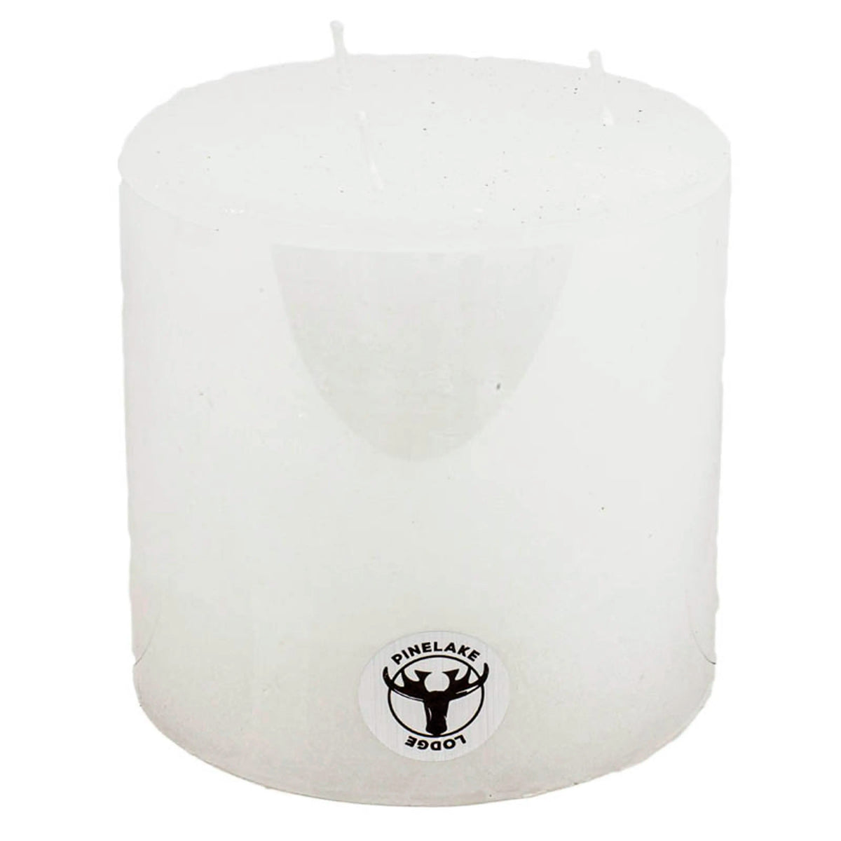 Candle pillar SET/2 rustic ivory 12x12x12