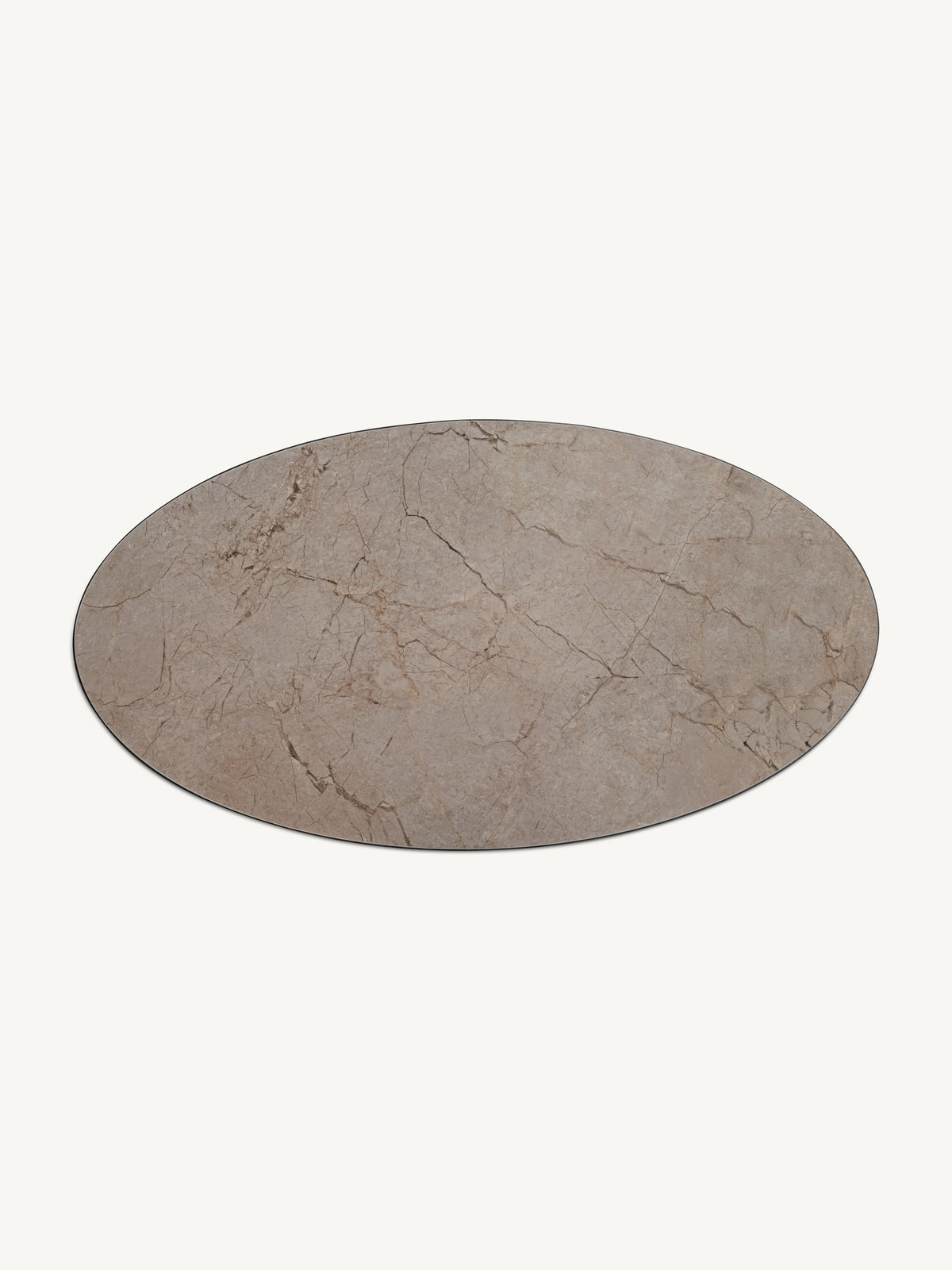 Coffee table ANNECY w/ceramic 130x70x40cm brown