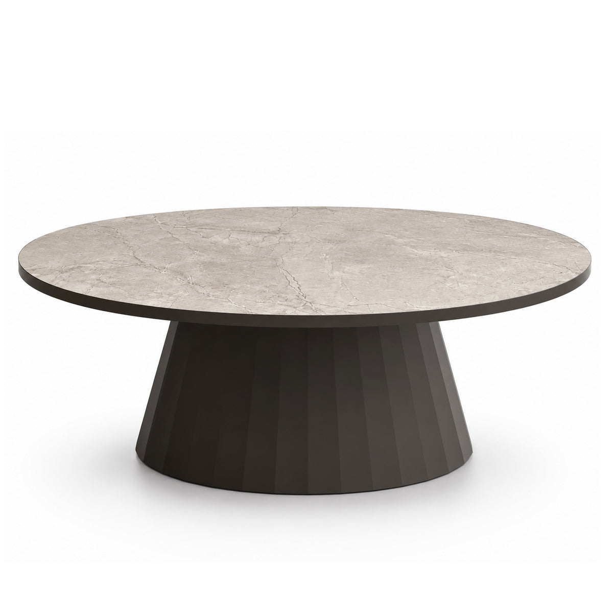 Dining table ANNECY w/ceramic 280x120x76cm brown