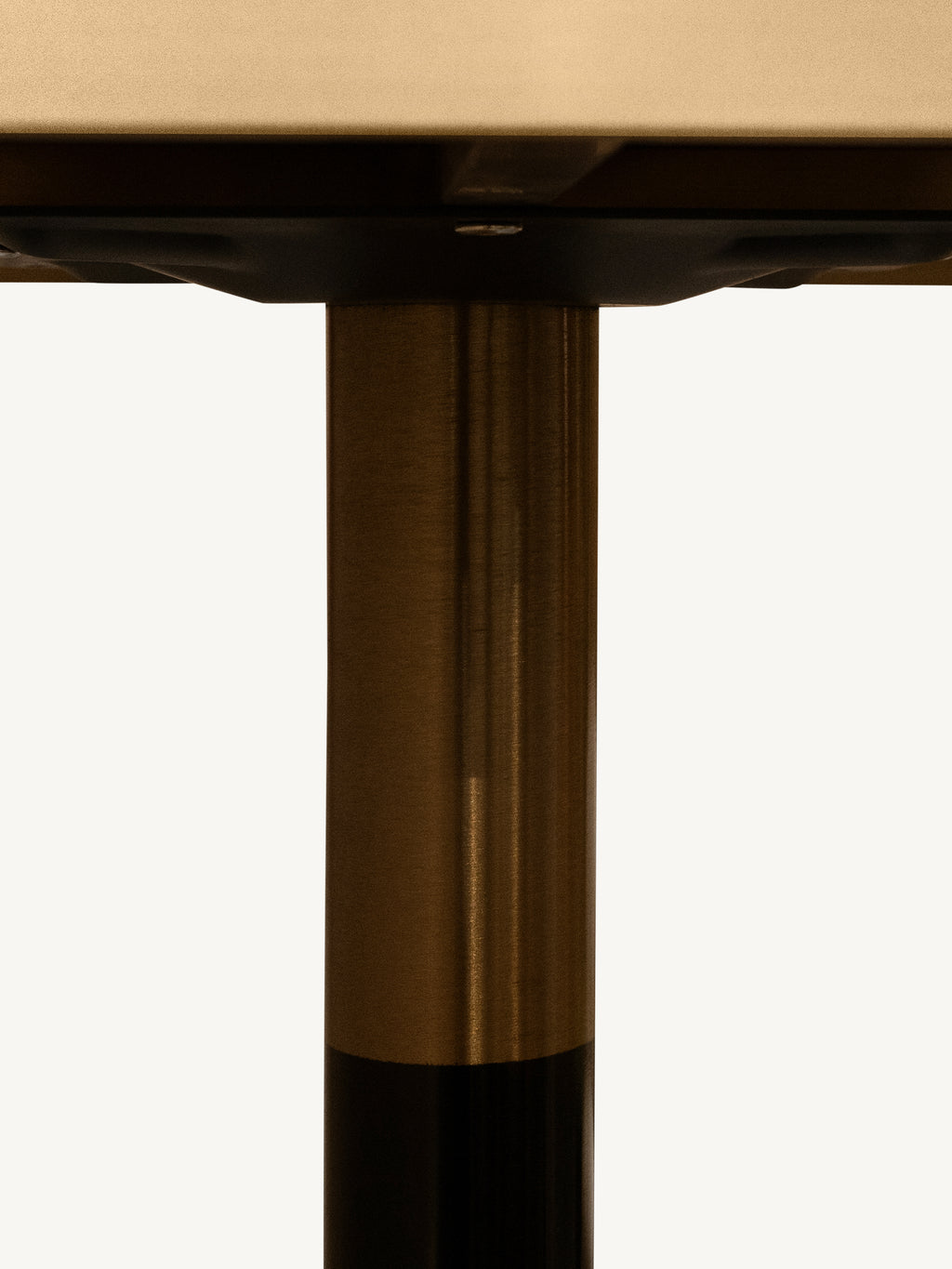 Bistro bar table AVIGNON ceramic top 70x70x76cm frozen gold
