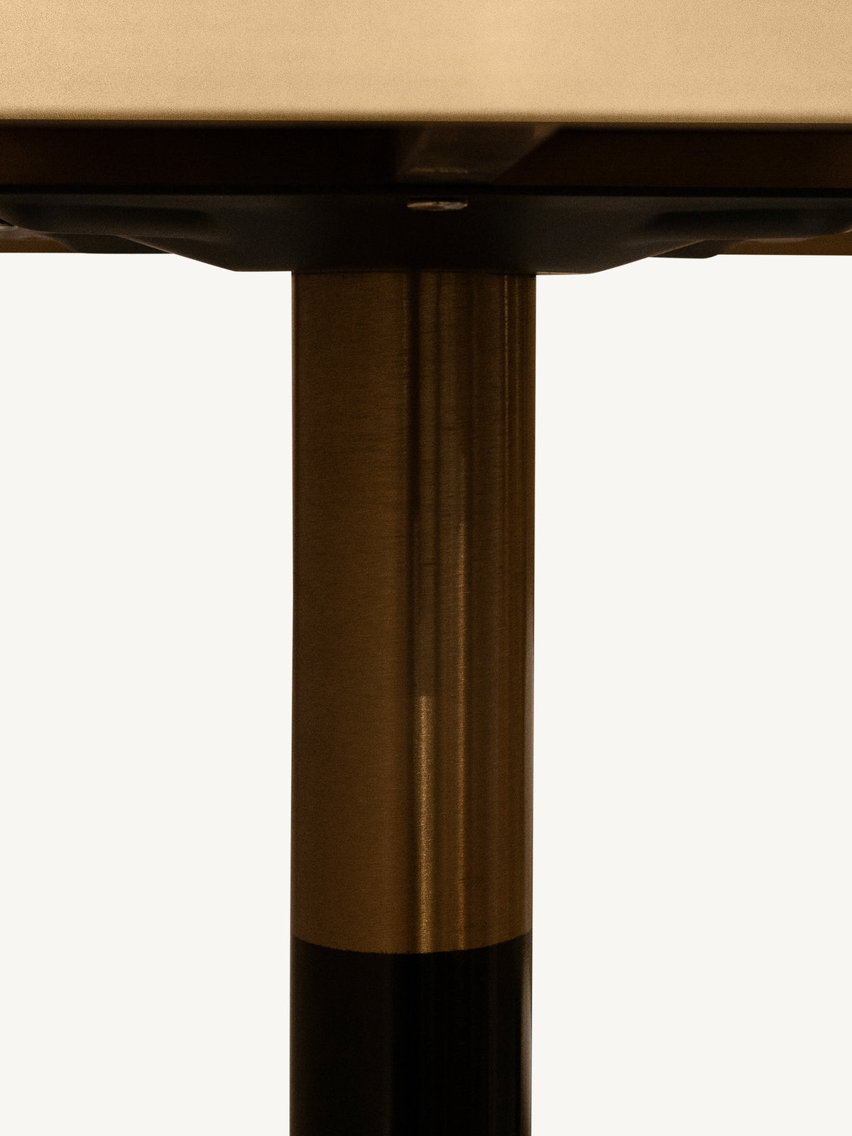 Bistro bar table AVIGNON ceramic top 70x70x76cm frozen gold