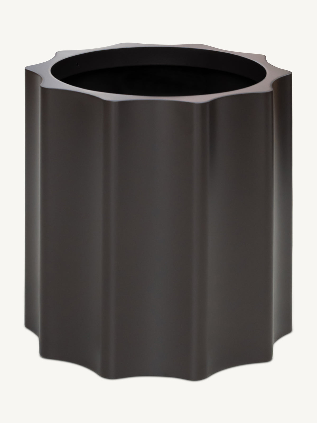 Pot SEREIN Ø40x40cm brown