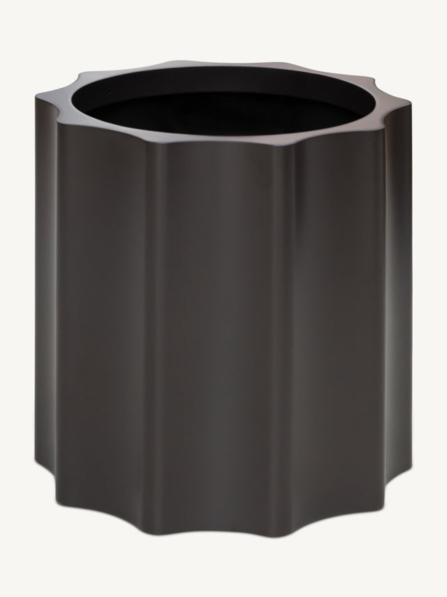 Pot SEREIN Ø40x40cm brown