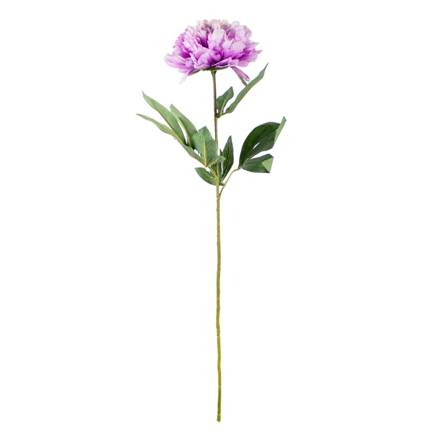 Flower peony light purple 80cm