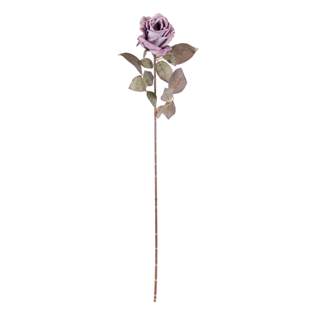 Flower rose light purple 77cm