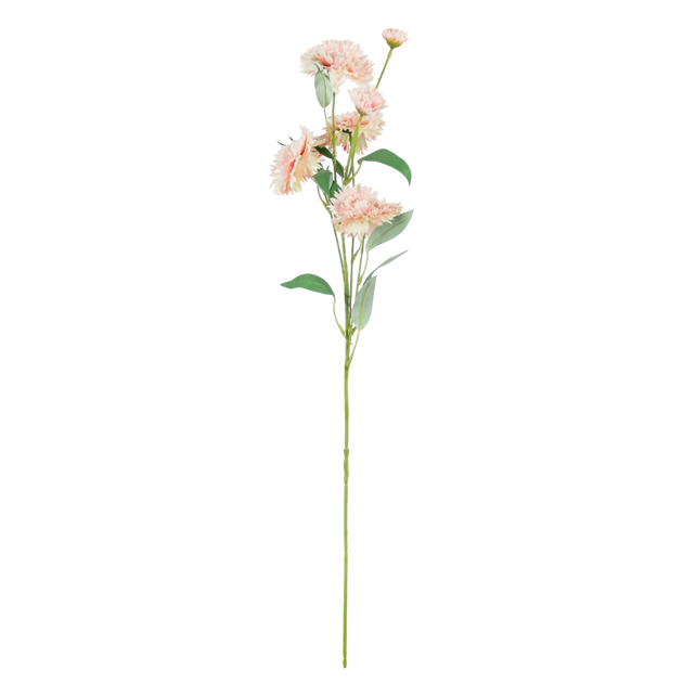 Flower carnation light pink 79cm