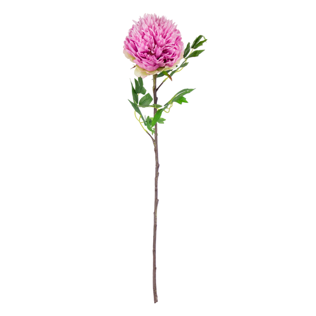 Flower peony pink 70cm