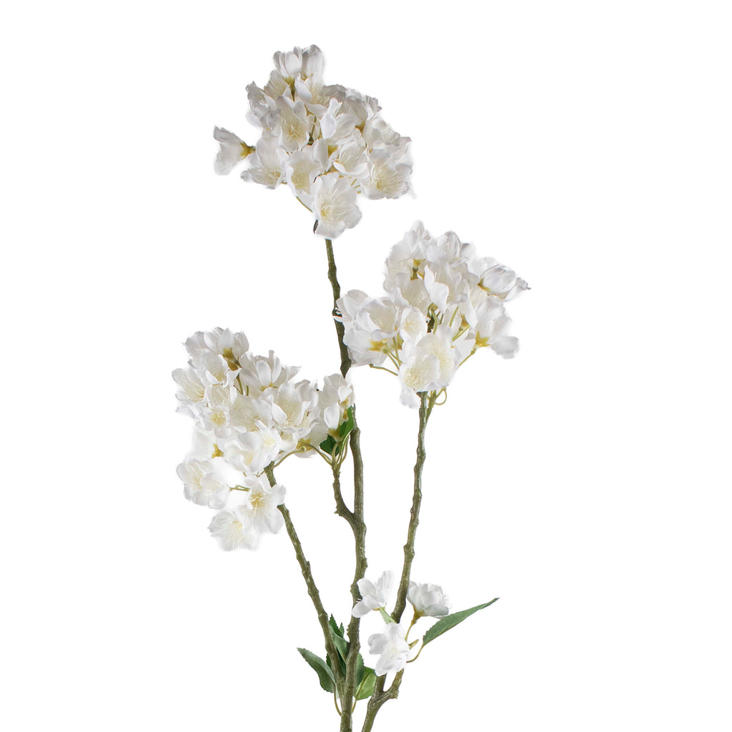 Flower cherry blossom white 115cm