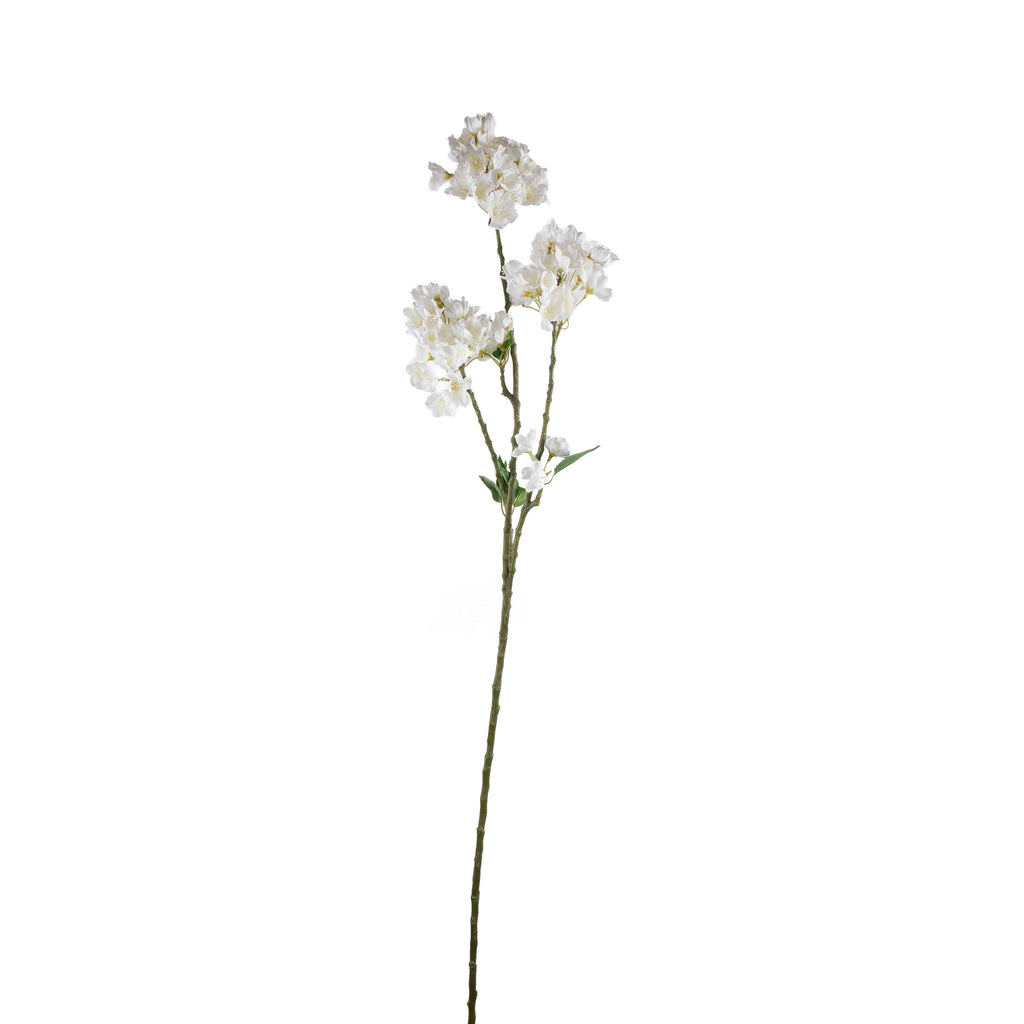 Flower cherry blossom white 115cm