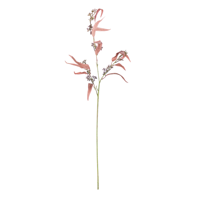 Flower eucalyptus soft red 84cm