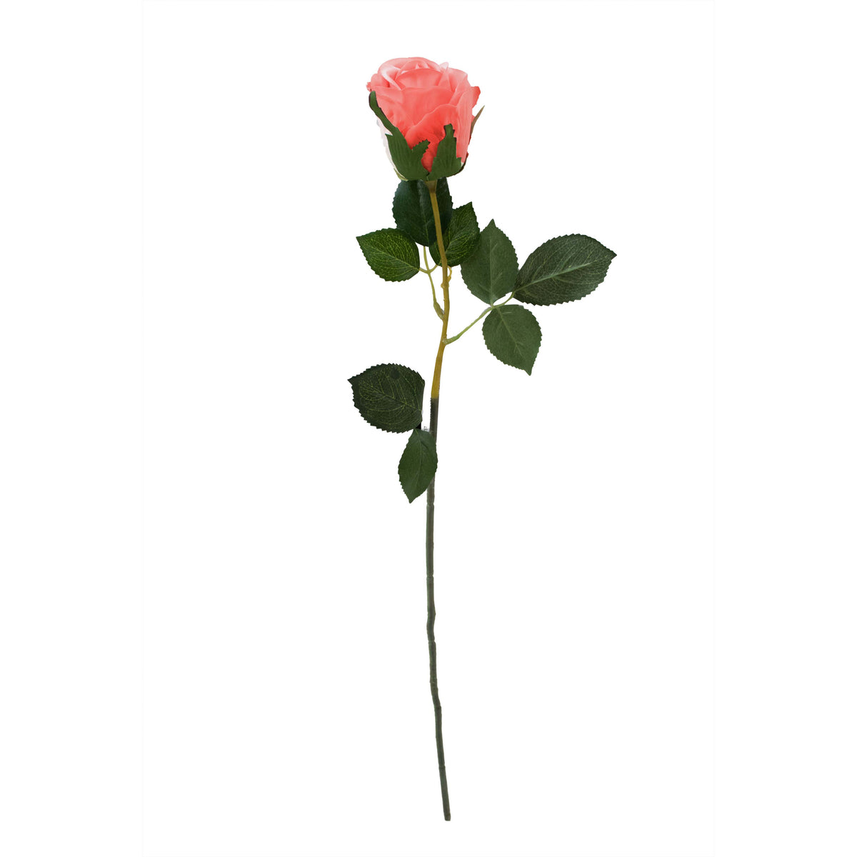 Flower rose pink 67cm