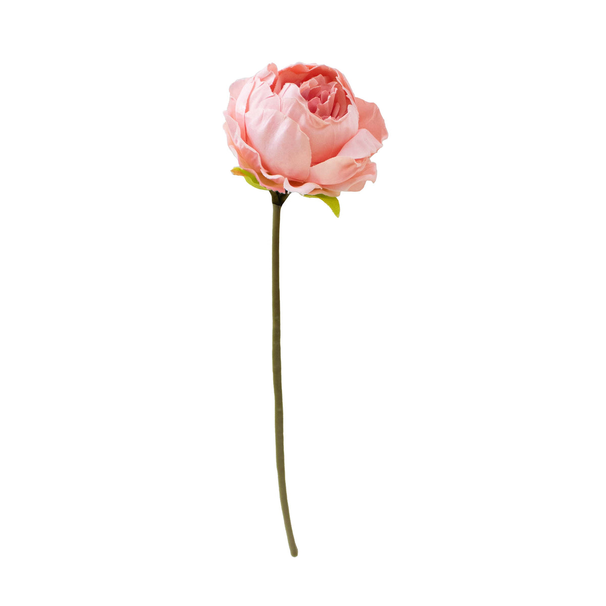 Flower peony soft orange 25cm