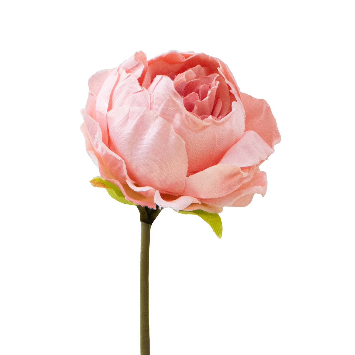 Flower peony soft orange 25cm