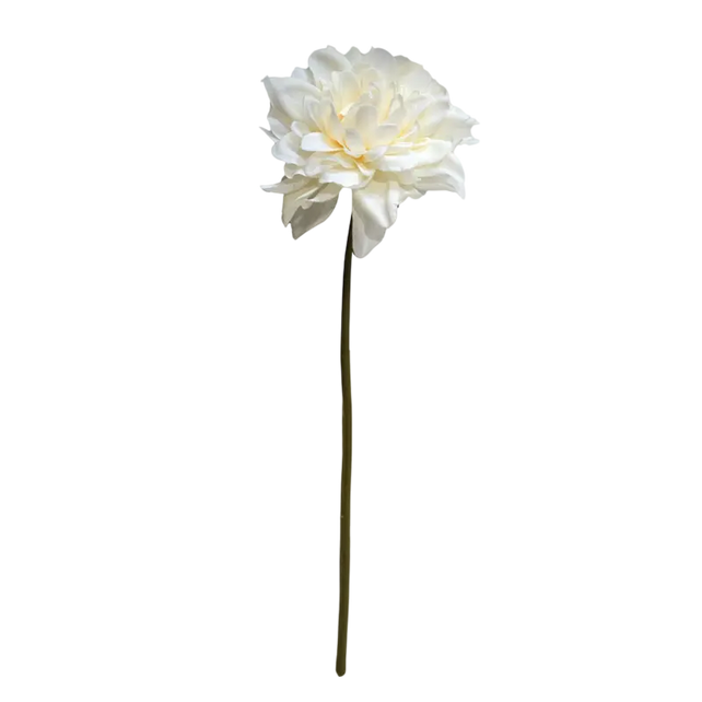 Flower dahlia soft white 25cm