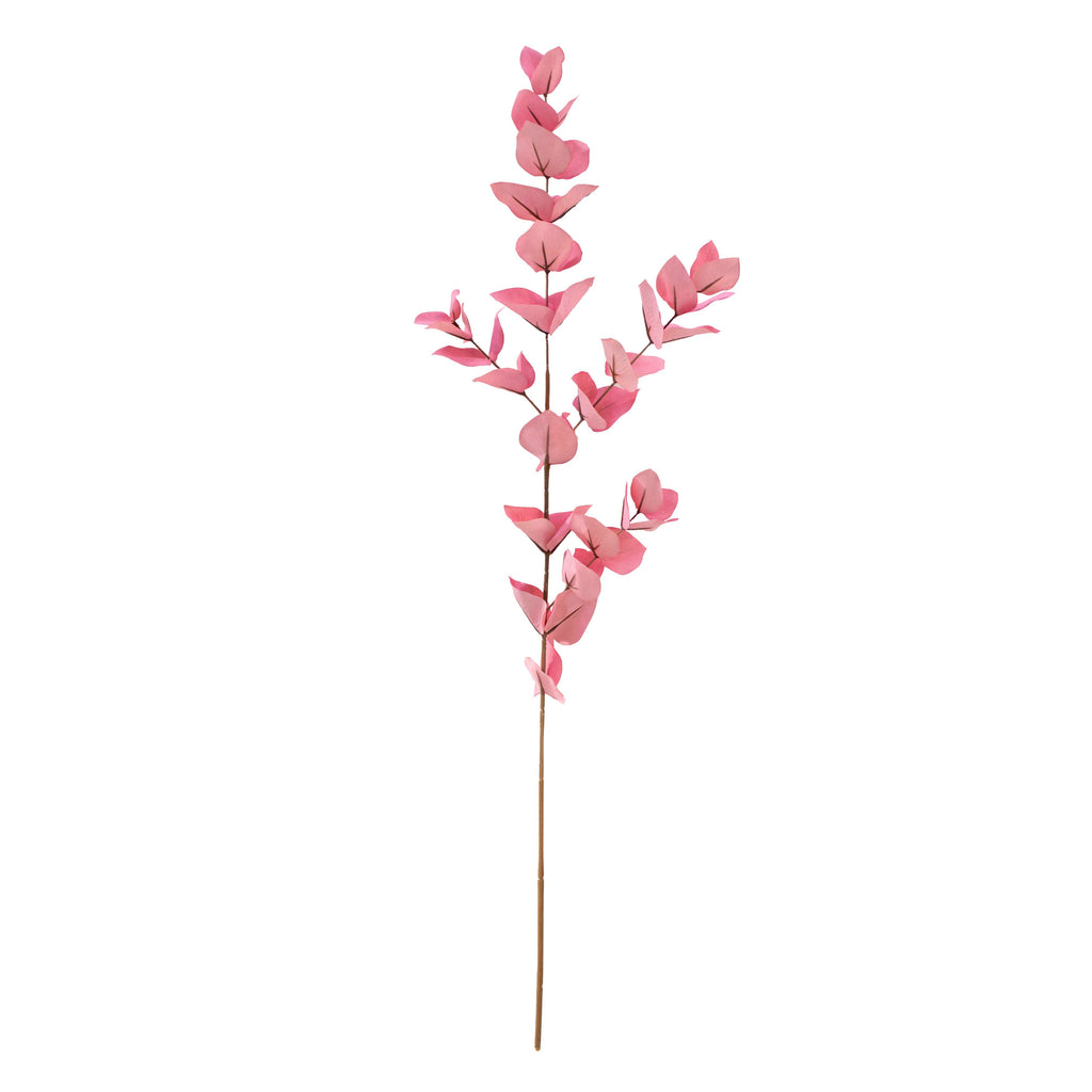OUTLET Flower eucalyptus pink 90cm