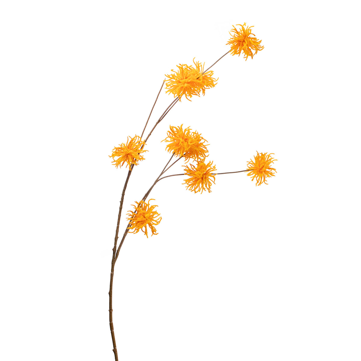 Flower chrysanthemum light orange 123cm