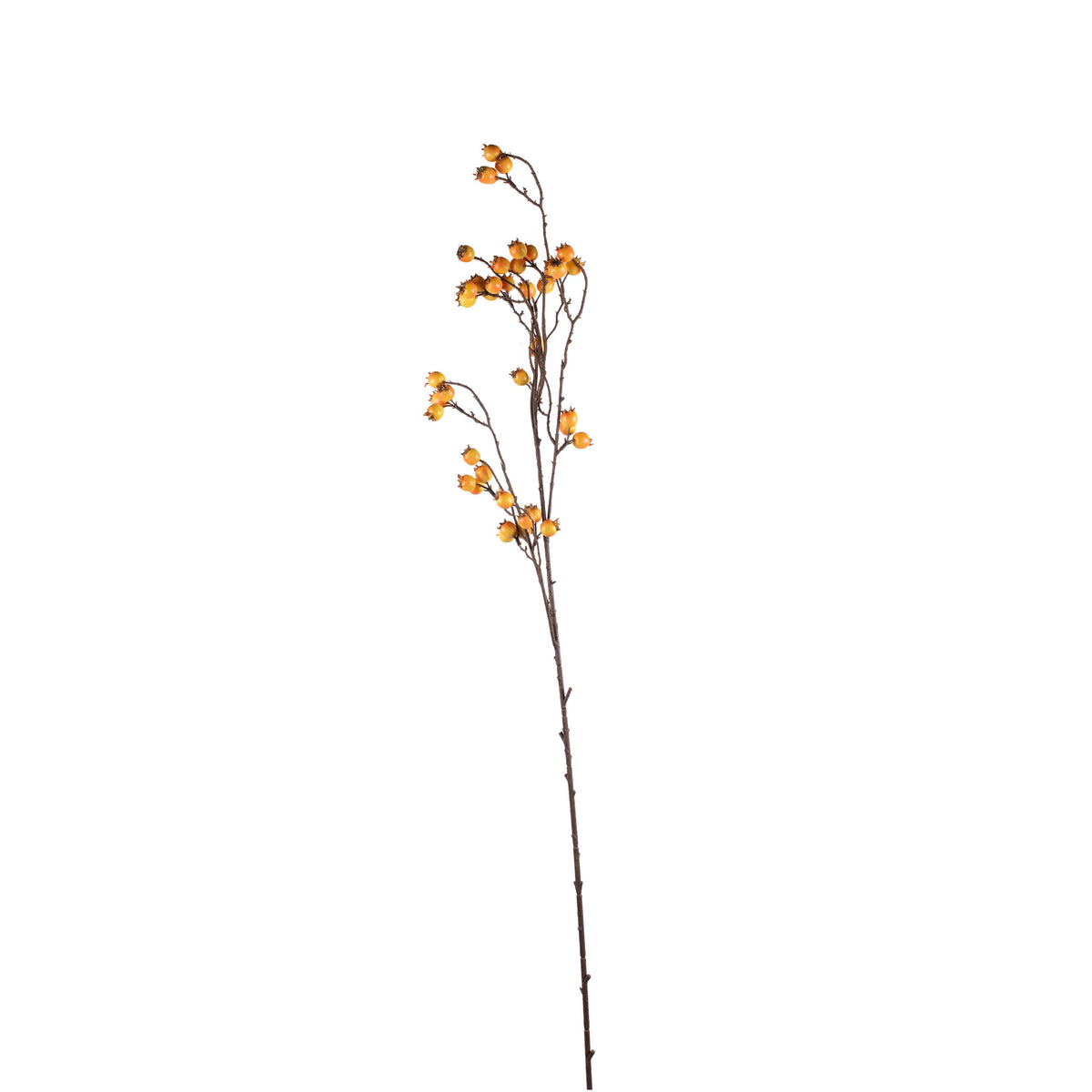Branch fruit light orange 102cm