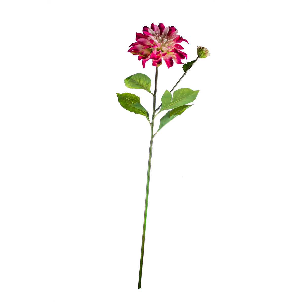 Flower dahlia fuchsia 85cm