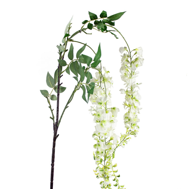 Flower wisteria white 160cm