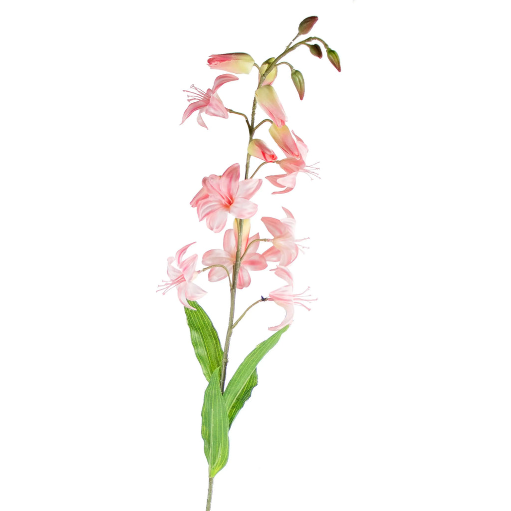 Flower lily bright soft pink 118cm